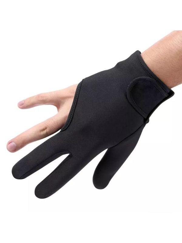 Heat Resistant Glove Black Three-Finger Design for Grilling & Work 1 Pair