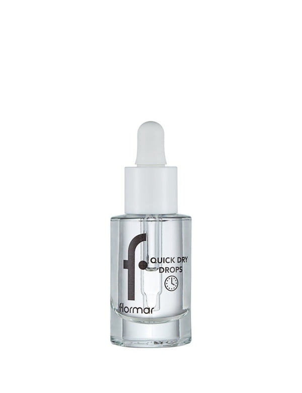Quick Dry Nail Drops Fast-Drying Smudge Protection Flormar 8ml