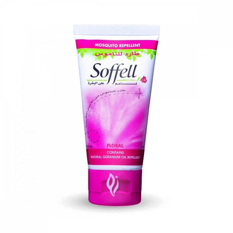 Soffell Mosquito Repellent Cream with 13% Diethyl Toluamide, 50ml