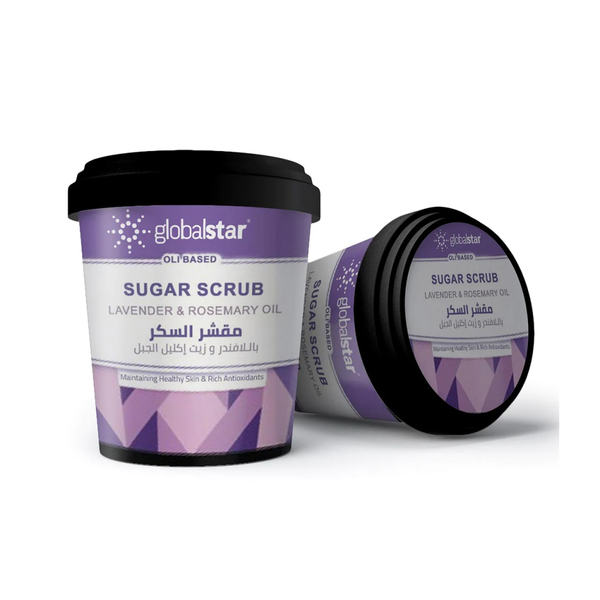 Top Rated Sugar Scrub Lavender and Rosemary Oil Hydrating Global Star 600ml