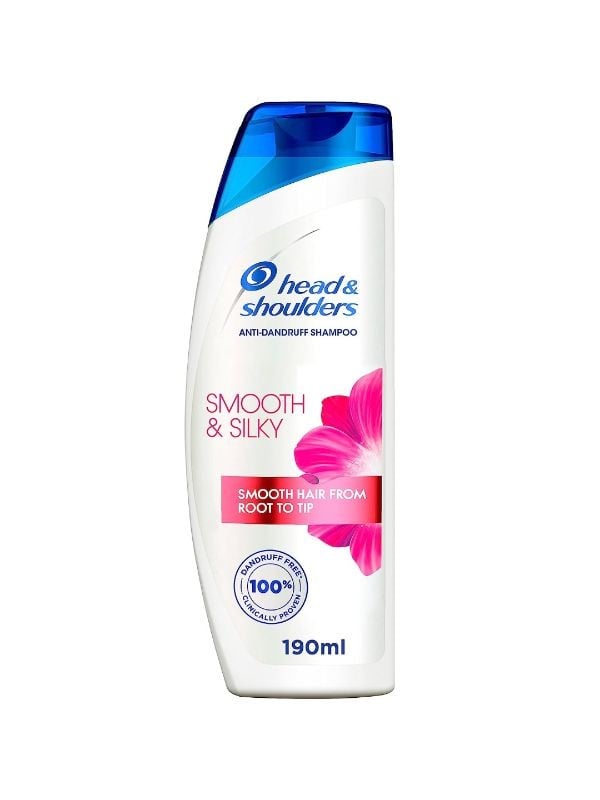 Head and Shoulders Smooth & Silky Anti-Dandruff Shampoo - 190ml