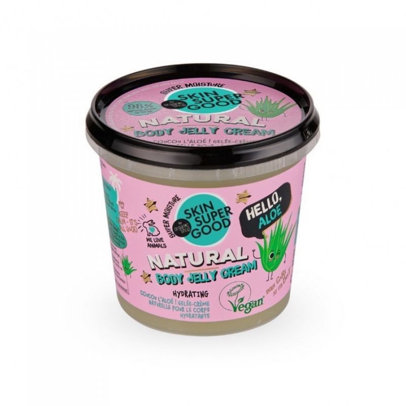 Organic Shop Moisturizing Jelly Cream, Hydrating Gel, 360ml