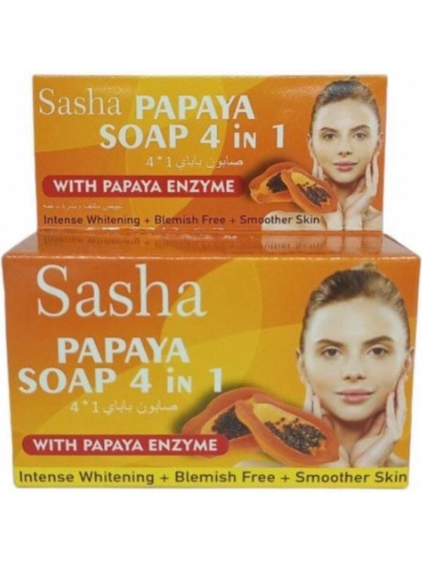 Sasha 4-in-1 Papaya Soap
