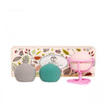 Makeup Sponge Pack 3-Piece Curved Design for Precise Application O.Two.o