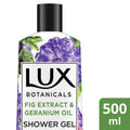 Shower Gel for Dry Skin Skin Renewal Fig Extract Geranium Oil Lux 500ml