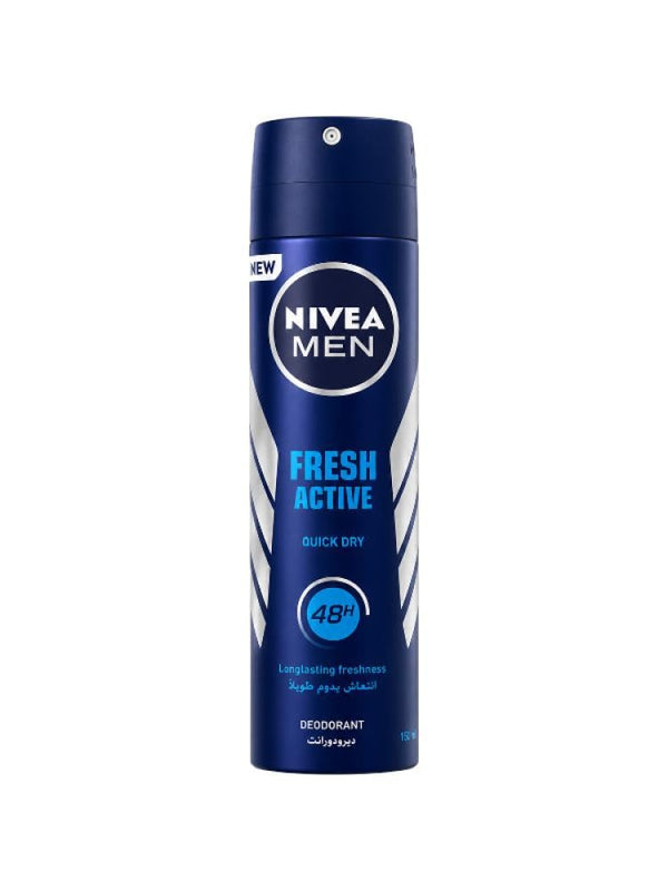 Deodorant Spray for Men Fresh Active Ocean Extracts Nivea 150ml