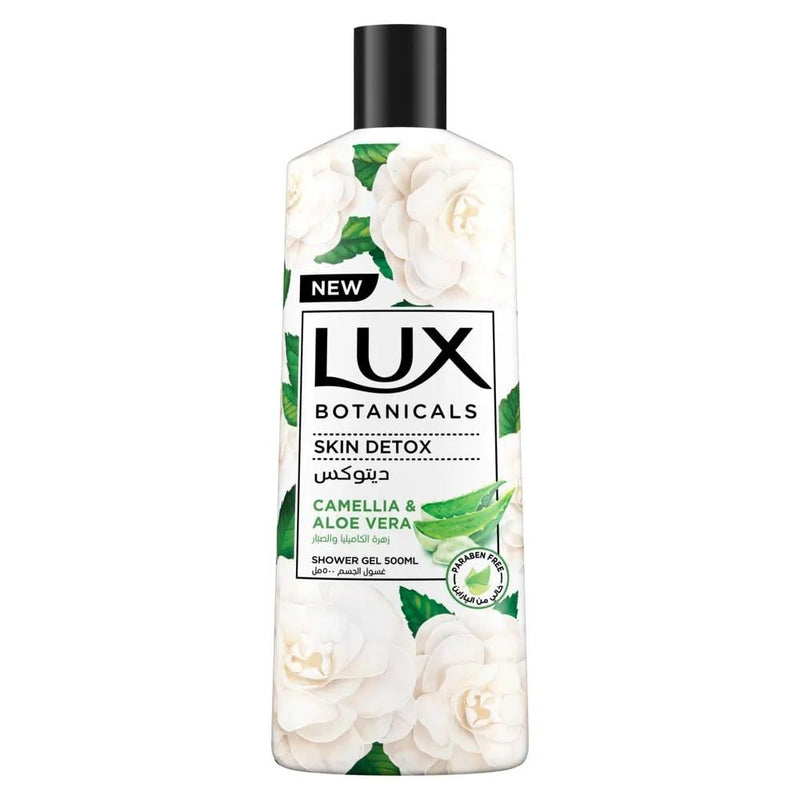 Body Wash For Sensitive Skin Camellia & Aloe Vera Detox Lux 500ml