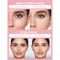 Sheglam Insta-Ready Face & Under Eye Setting Powder Duo Bubblegum 14g