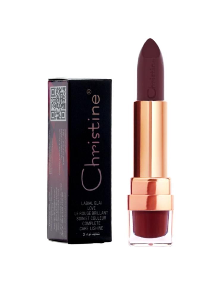 Best Berry Matte Lipstick Moisturising Long-Lasting Christine 3.5g