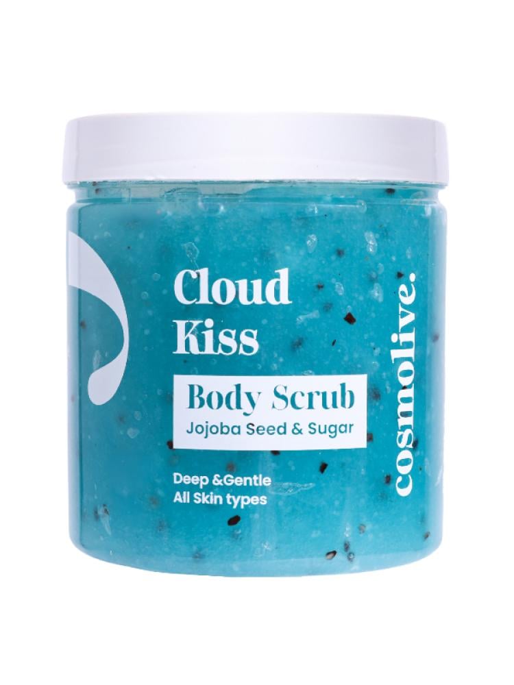 Sugar Body Scrub Exfoliating Jojoba Seeds Cosmolive 250ml