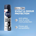 Nivea Mens Deodorant Spray Black & White Invisible Fresh 150ml
