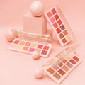 Pink Flash Eyeshadow Palette 04 Grapefruit 12 Shades Matte Shimmer
