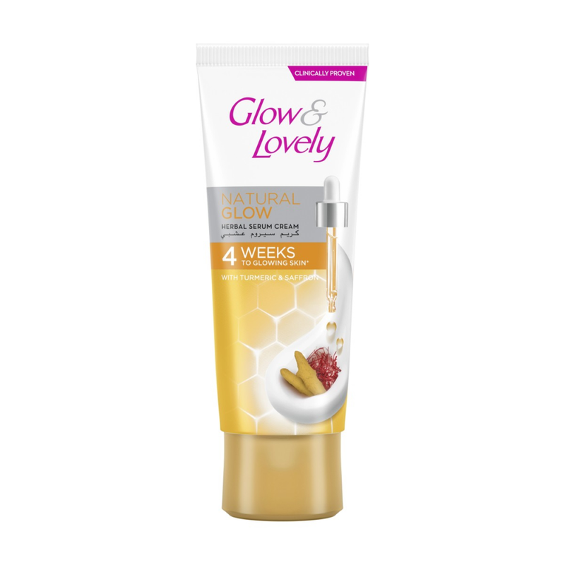 Serum Cream Best Serum Cream Natural Glow Herbal Brightening Glow & Lovely 100g