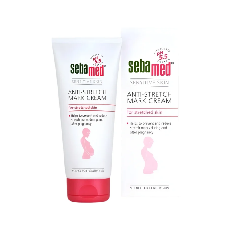 Sebamed Stretch Mark Reduction Cream, 200ml, Skin Elasticity Support