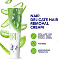 Nair Hair Removal Cream with Aloe Vera Extract - Sensitive Skin, 110g