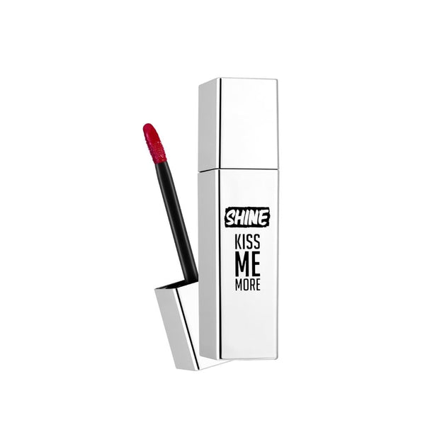 Flormar Shine Kiss Me More Liquid Lipstick 012 Party Night Murumuru Butter Hyaluronic Acid