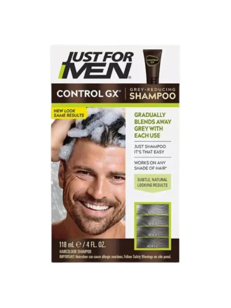 Shampoo for Grey Hair Men Gradual Reduction Just For Men 118ml