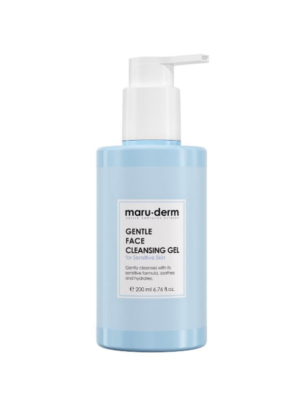 Maru Derm Facial Cleansing Gel with Panthenol, Chamomile & Aloe Vera - 200ml