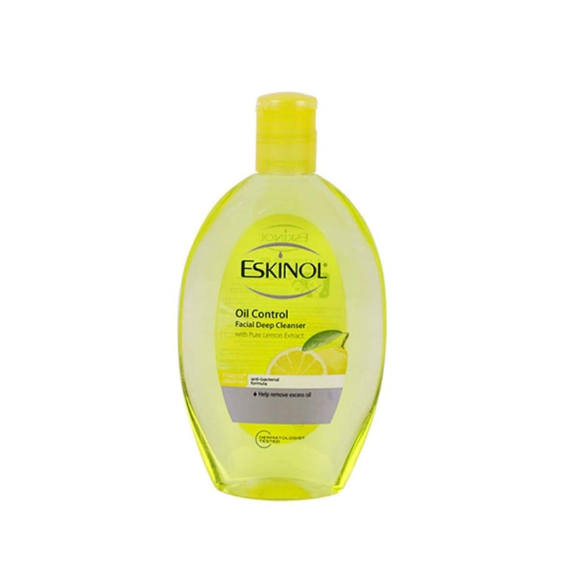 Eskinol Lemon Facial Cleanser, Deep Cleansing, Oil Control, 225ml