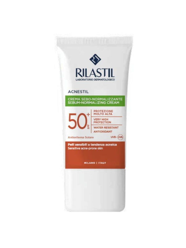 Sunscreen for Oily Skin SPF50+ Shine Control Rilastil 40ml