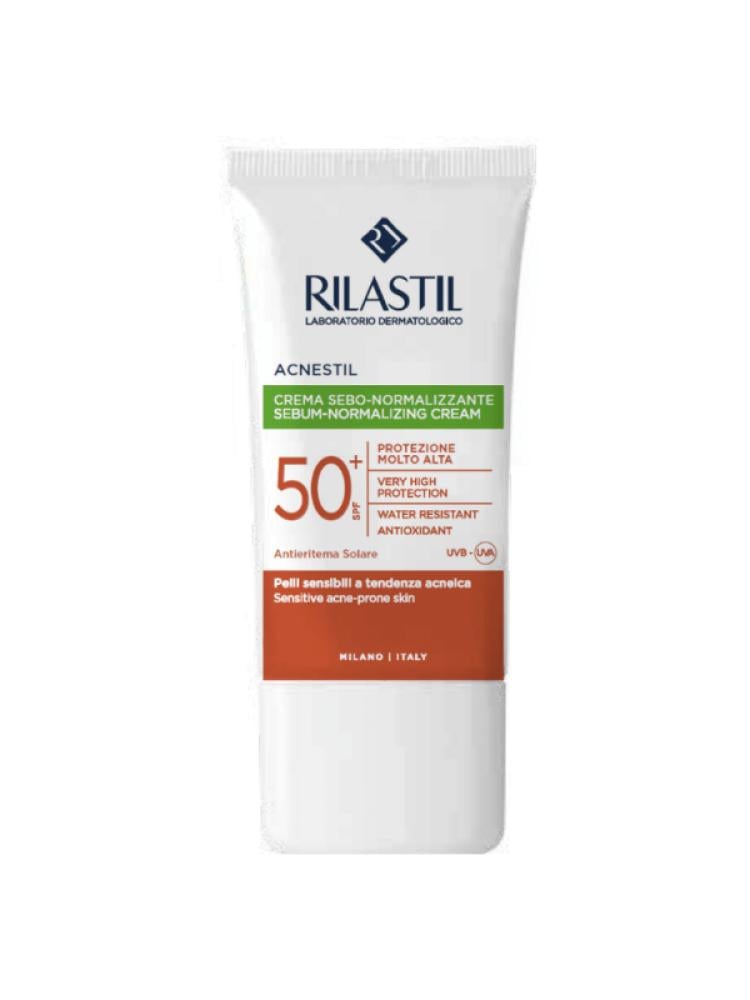Sunscreen for Oily Skin SPF50+ Shine Control Rilastil 40ml