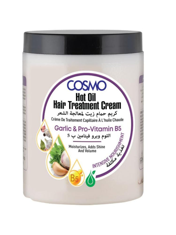 Garlic Hair Treatment Oil Bath Pro Vitamin B5 Strengthening Cosmo 1000ml