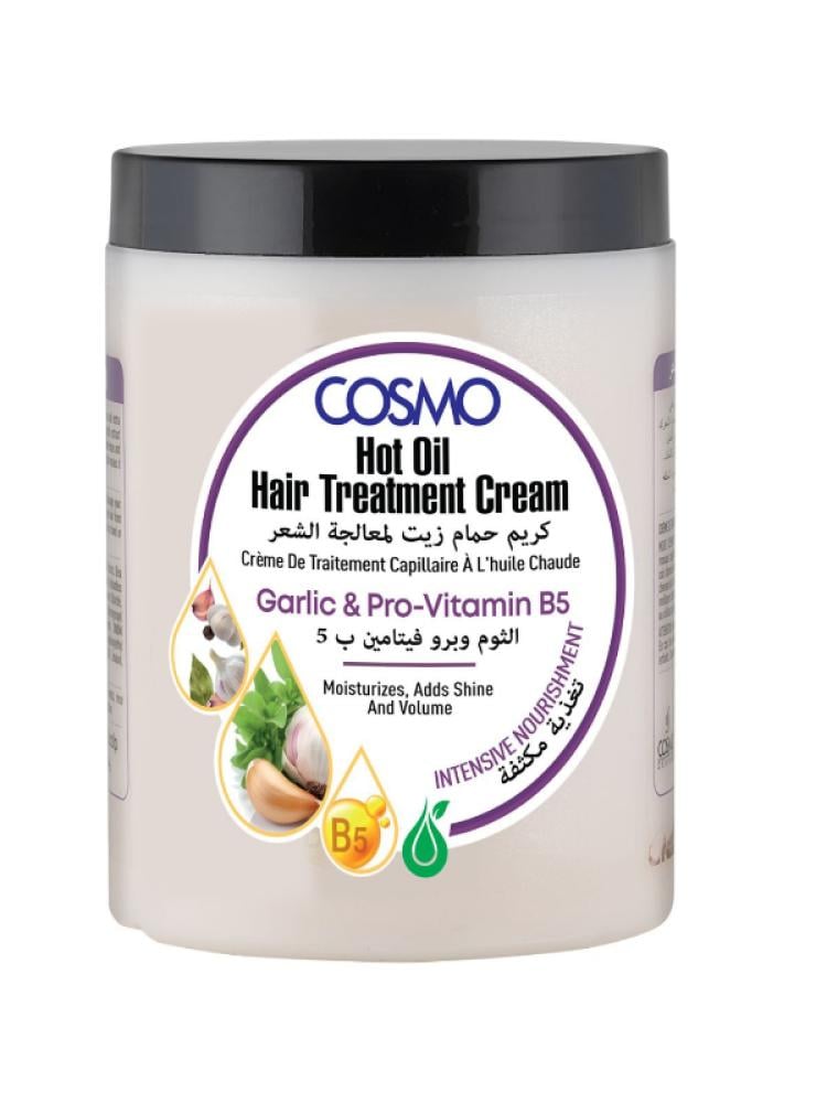 Garlic Hair Treatment Oil Bath Pro Vitamin B5 Strengthening Cosmo 1000ml