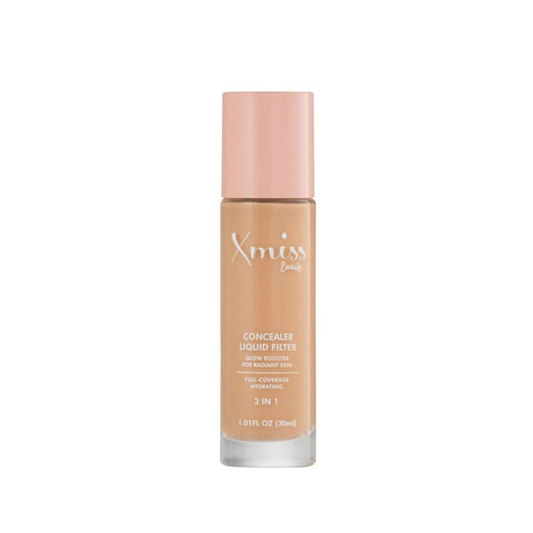 X-Miss Beauty Glow Filter Liquid Concealer, Shade 02, Full Coverage