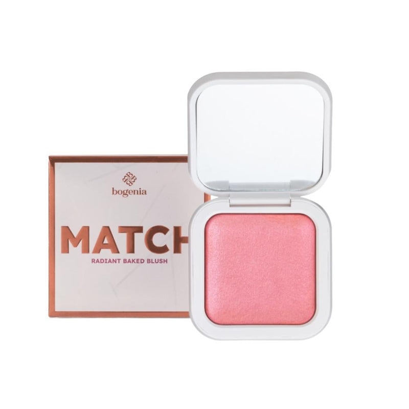 Blush Powder Shimmer Radiant Finish Bogenia 10g