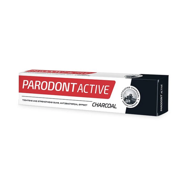 Parodont Active Activated Charcoal Toothpaste, 75ml
