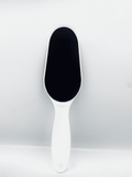 Salon System Dual-Sided Foot File with Plastic Handle - Multicolor
