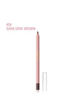 Pink Flash Waterproof Eyebrow Pencil with Built-In Brush