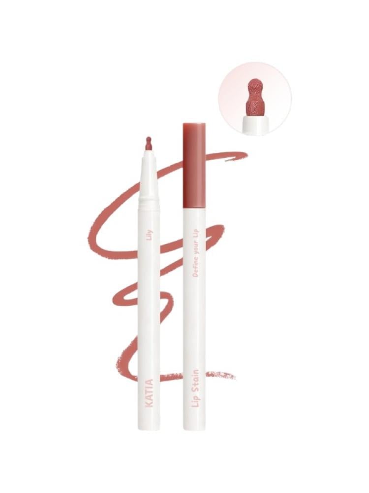 Liquid Lip Liner Pencil Long-Lasting Smudge-Proof Katia Lily 1.0