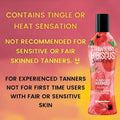 Supertan Tanning Lotion Strawberry Sweet Tea Skin Firming 235ml