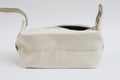 Salon System Multi-Use Bag White Canvas Beige Stripe