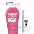 Flormar Shine Kiss Me More Liquid Lipstick 013 Pink Glossy Finish