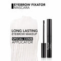 Flormar Eyebrow Mascara Tinted Setting Gel Black Long-Lasting