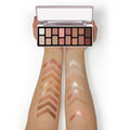 Forever52 Stellar 16-Color Eyeshadow Palette, Matte and Shimmer