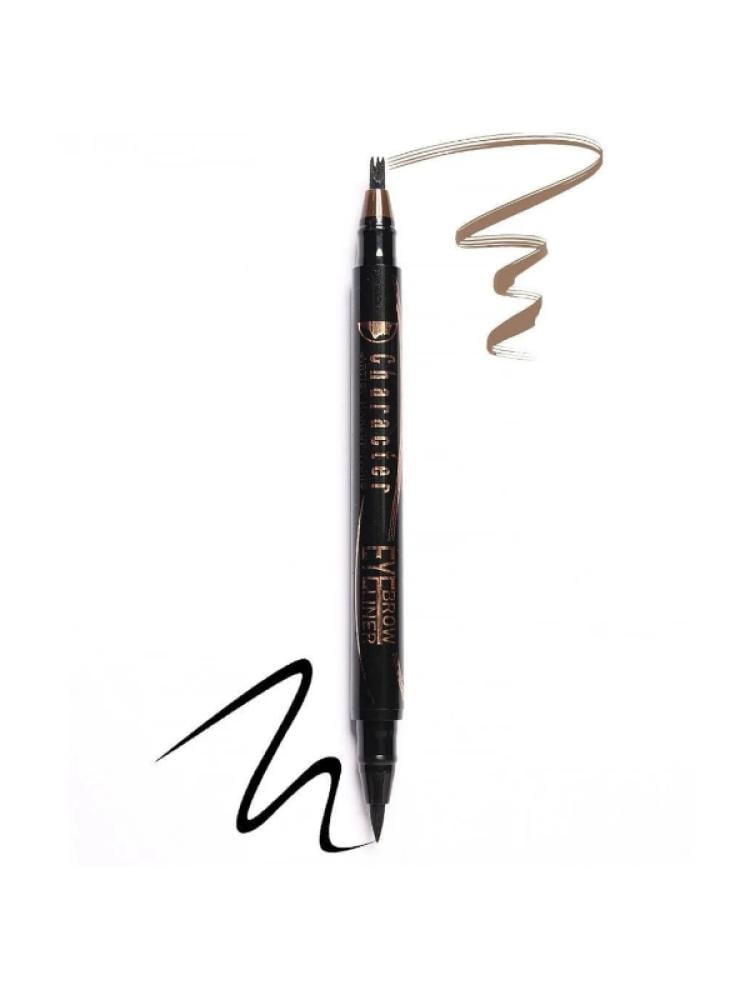 Eyebrow Pencil Fine Tip Natural Strokes Waterproof Character 4ml