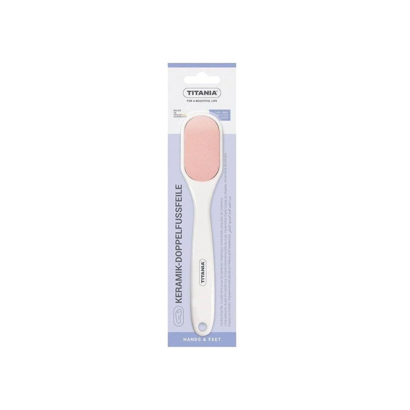Titania Double-Sided Foot File Coarse and Smooth Surfaces