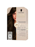 Schwarzkopf Cream Supreme 4-0 Dark Brown Hair Dye Gray Coverage
