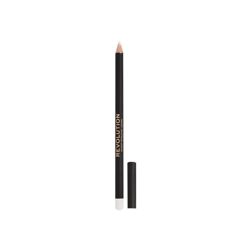Revolution White Eyeliner Pencil Waterproof Kohl Smudge-Proof 1 Count