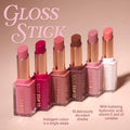 Revolution Pout Stick Lip Gloss Hyaluronic Acid Vitamin E Sour Berry