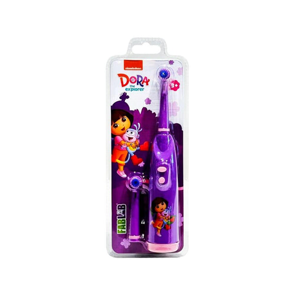 Electric Toothbrush for Kids Dora the Explorer Fablab with Extra Brush