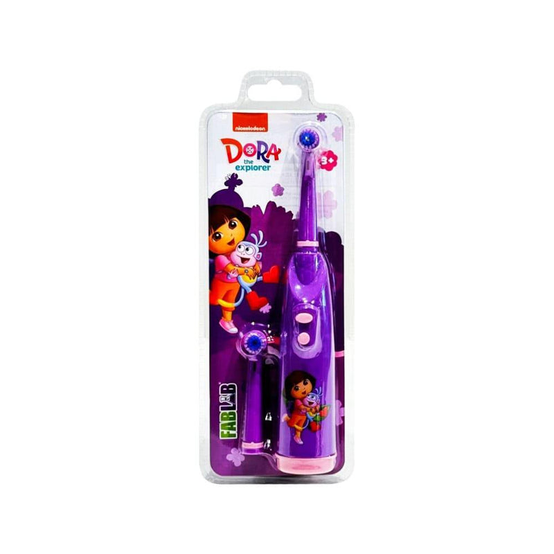 Electric Toothbrush for Kids Dora the Explorer Fablab with Extra Brush