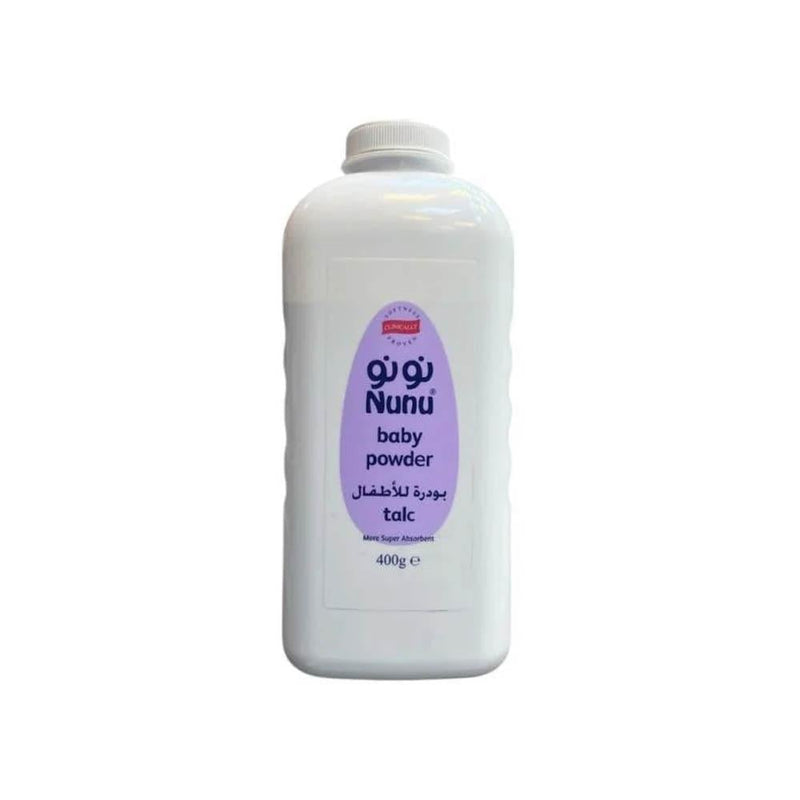 Baby Powder Moisture Absorbing Friction Prevention Nunu 400g