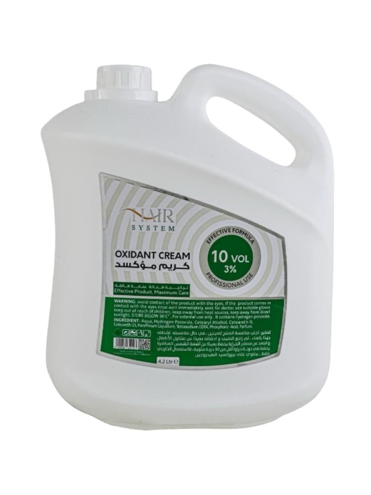 Hair System Oxidizing Cream 10 Volume 3% - 4.2L
