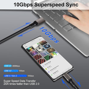 USB-C Cable 3.3ft – Fast Charging & Data Sync