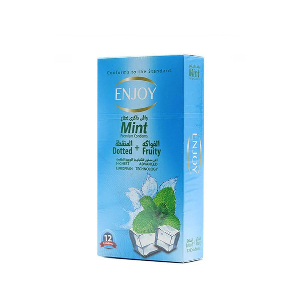 Best Latex Condoms Dotted Mint Enjoy 12 Pieces