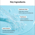 Tiam Hyaluronic Water Serum with 6 Hyaluronic Acids, Panthenol, Lotus Extract - 40 ml